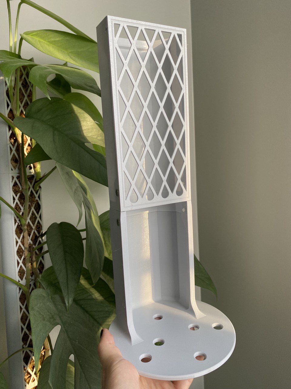 Зображення Опора з основою в свій горщик прямокутна L